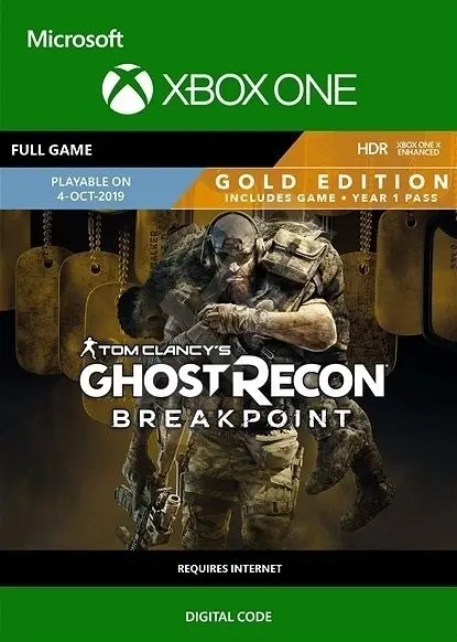Tom Clancy's Ghost Recon: Breakpoint (Gold Edition) — Xbox One, Gold Edition