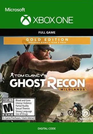 Tom Clancy's Ghost Recon: Wildlands (Gold Year 2 Edition) — Xbox Live, Standard