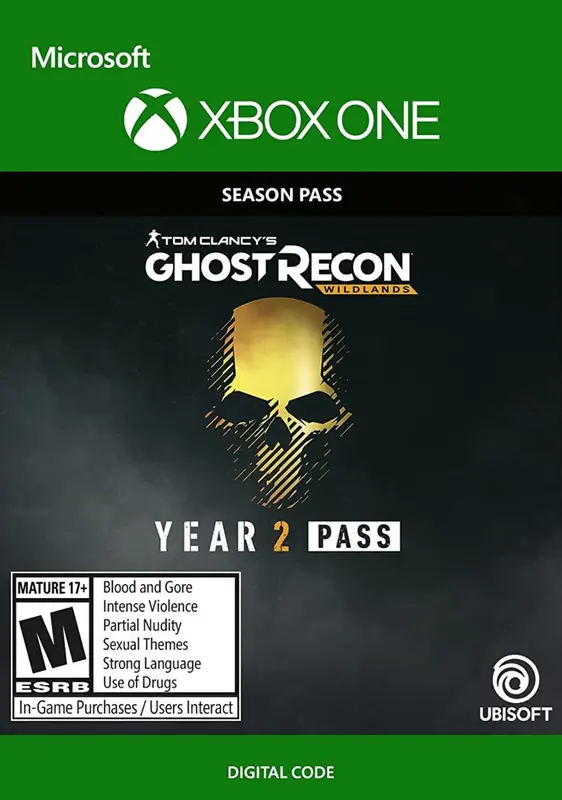 Tom Clancy's Ghost Recon: Wildlands - Season Pass Year 2 (DLC) — Xbox Live, Standard
