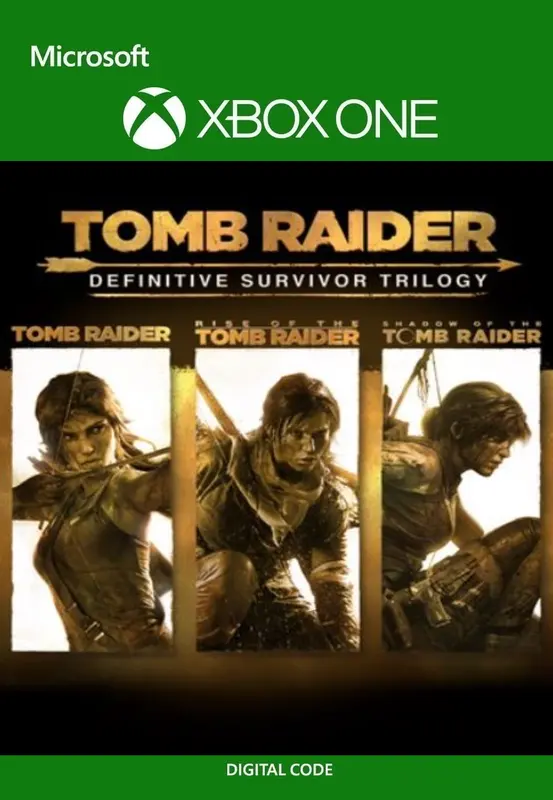 Tomb Raider: Definitive Survivor Trilogy — Xbox Live, Standard