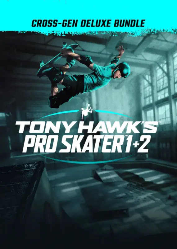 Tony Hawk's Pro Skater 1 + 2 Cross-Gen Deluxe Bundle — Xbox One / Xbox Series X|S, Deluxe Bundle
