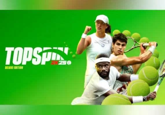 TopSpin 2K25 Deluxe Edition EN — Xbox One / Xbox Series X|S, Deluxe Edition