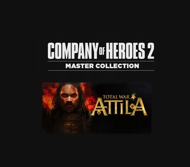 Total War: ATTILA + Company of Heroes 2: Master Collection — Steam, Standard