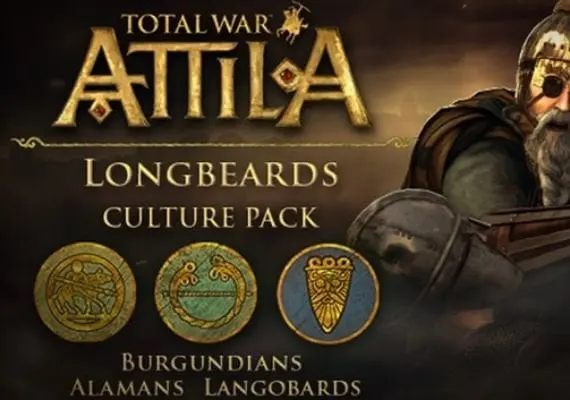 Total War: Attila - Longbeards Culture Pack DLC EN — Steam, Standard