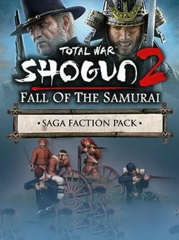 Total War Shogun 2 - Fall of the Samurai - The Saga Faction Pack DLC — Steam, Standard