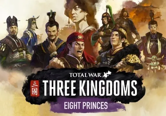 Total War: Three Kingdoms - Eight Princes DLC EN/DE/FR/IT/PL/JA/RU/ES — Steam, Standard