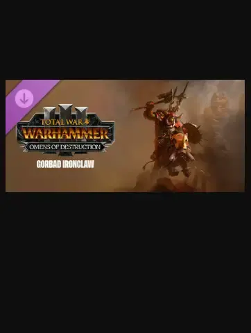 Total War Warhammer III - Gorbad - Omens of Destruction DLC — Steam, Standard