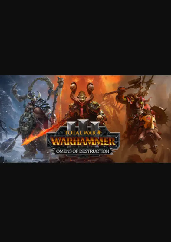 Total War: WARHAMMER III - Omens of Destruction Bundle — Steam, Standard