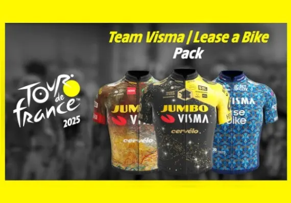 Tour de France 2025 - Team Visma Lease a Bike Pack DLC EN/DE/FR/IT/ES/DA — Steam, Standard