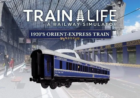 Jaquette de Train Life: A Railway Simulator - 1920's Orient-Express Train DLC — DLC PC (Steam)