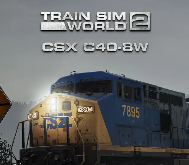 Train Sim World 2 - CSX C40-8W Loco Add-On DLC — Steam, Standard