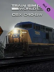 Train Sim World 2: CSX C40-8W Loco — Steam, Standard