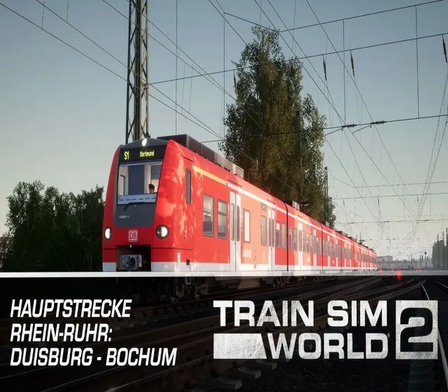 Train Sim World 2 - Hauptstrecke Rhein-Ruhr: Duisburg - Bochum Route Add-On DLC — Steam, Standard