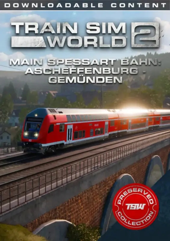 Train Sim World 2 Main Spessart Bahn Aschaffenburg - Gemünden Route Add-On DLC — Steam, Standard