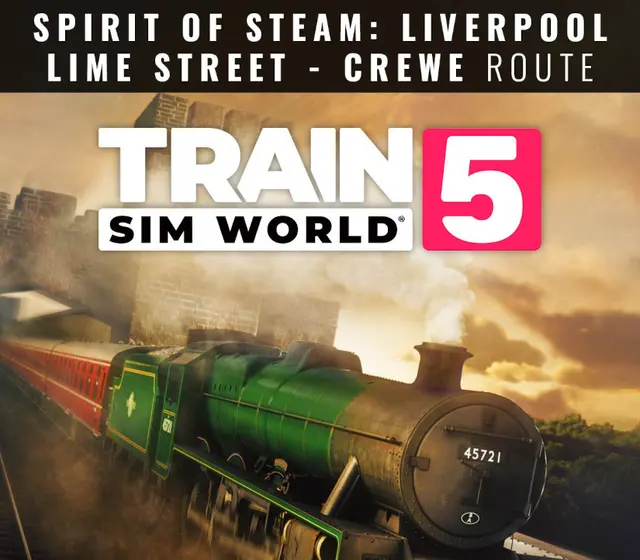 Train Sim World 5: Spirit of Steam: Liverpool Lime Street - Crewe DLC — Xbox One, Standard