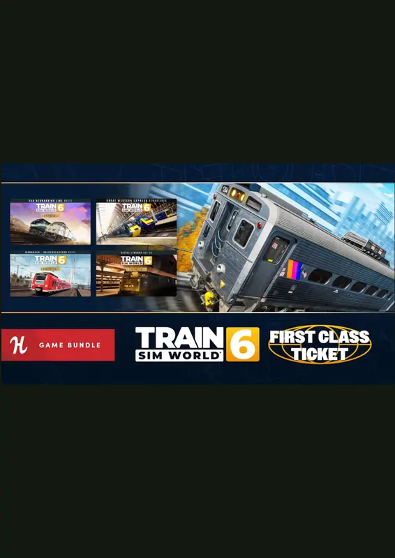Train Sim World 6: First Class Ticket Bundle - Tier 1 + 2 — Steam, Standard