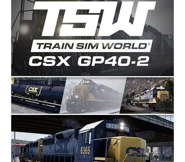 Train Sim World - CSX GP40-2 Loco Add-On DLC — Steam, Standard