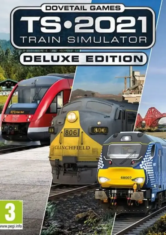 Train Simulator 2021 Deluxe Edition — Steam, Deluxe Edition