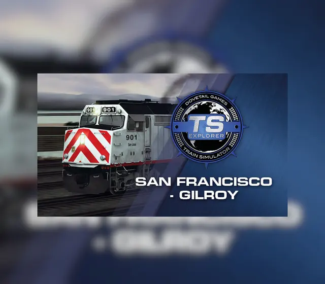 Train Simulator Classic - Peninsula Corridor: San Francisco - Gilroy Route Add-On DLC — Steam, Standard