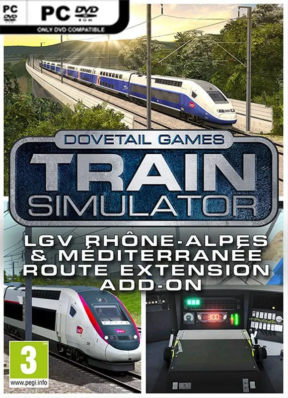 Train Simulator: LGV Rhône-Alpes & Méditerranée Route Extension (DLC) — Steam, Standard