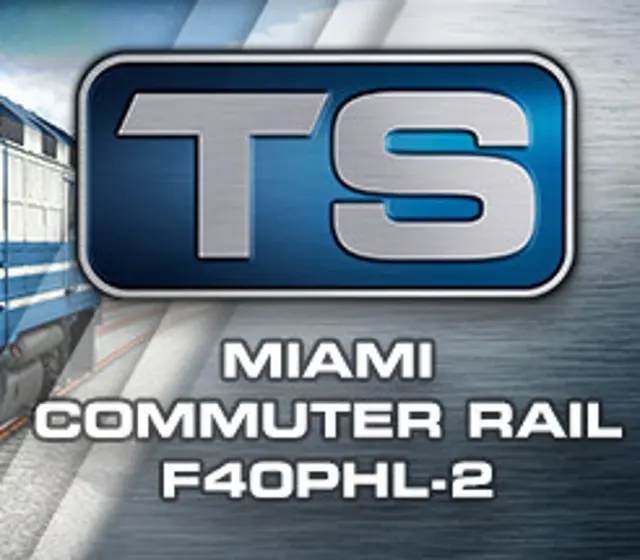 Train Simulator 2017 - Miami Commuter Rail F40PHL-2 Loco Add-On DLC — Steam, Standard