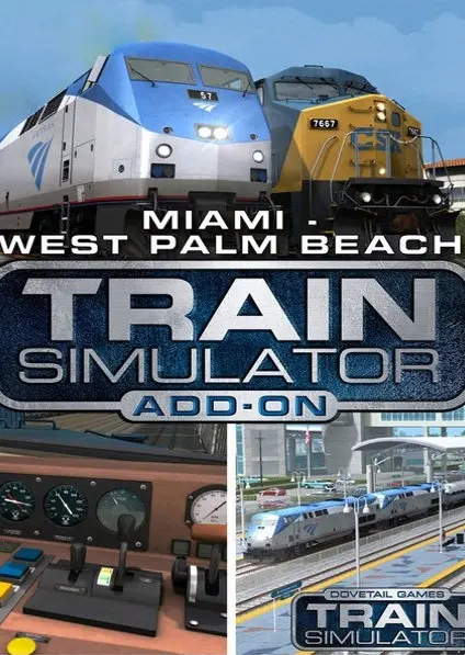 Train Simulator - Miami - West Palm Beach Route Add-On (DLC) — Steam, Standard