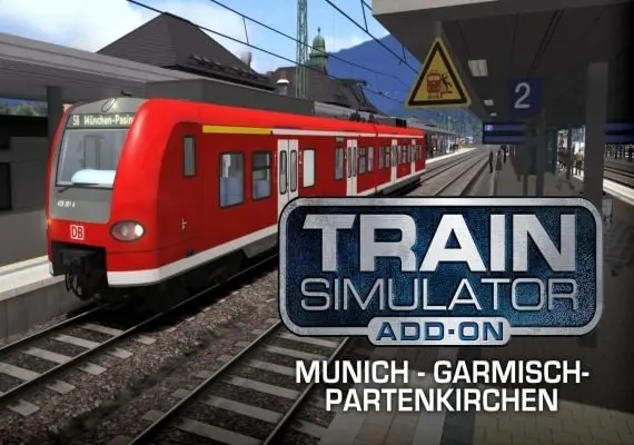 Train Simulator: Munich - Garmisch-Partenkirchen Route DLC EN/DE — Steam, Standard