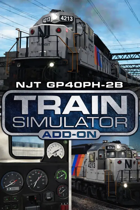 Train Simulator NJ TRANSIT GP40PH-2B Loco Add-On DLC — Steam, Standard