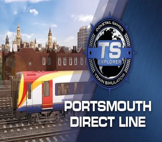 Train Simulator: Portsmouth Direct Line: London Waterloo - Portsmouth Route Add-On DLC — Steam, Standard