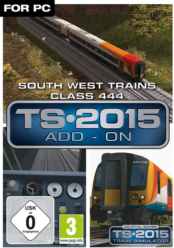 Train Simulator: South West Trains Class 444 EMU (DLC) — Steam, Standard