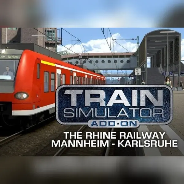 Train Simulator: The Rhine Railway: Mannheim - Karlsruhe Route (DLC) — Steam, Standard