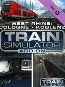 Train Simulator: West Rhine: Köln - Koblenz Route Add-On — Steam, Standard