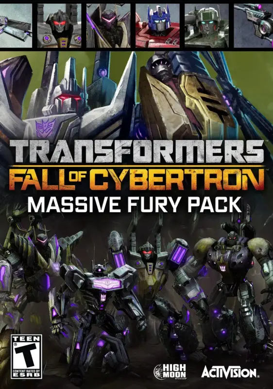 Transformers - Fall of Cybertron - Massive Fury Pack DLC — Steam, Standard