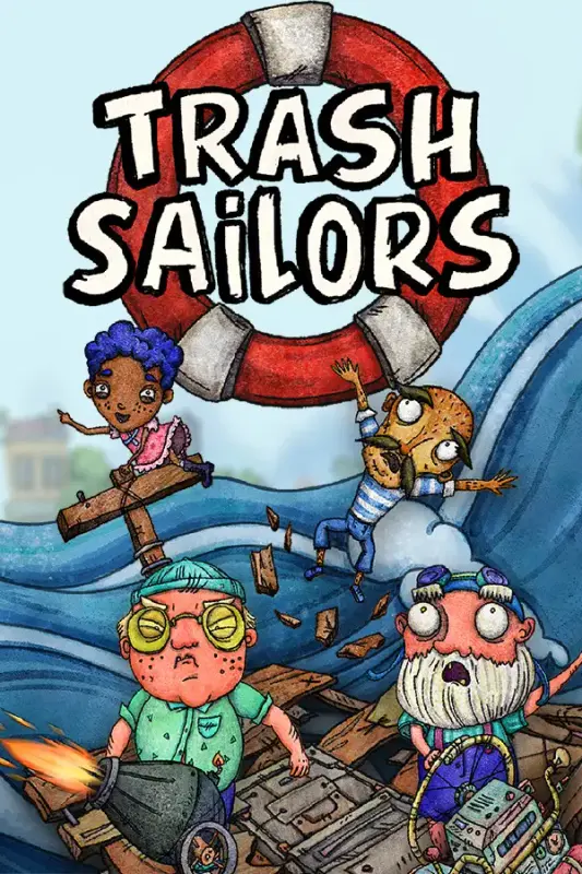 Trash Sailors Co-Op Trash Raft Simulator — Steam, Standard