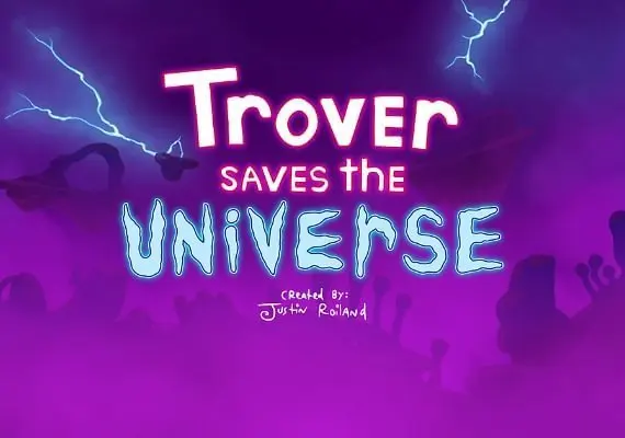 Jaquette de Trover Saves the Universe EN/DE/FR/IT/ES — jeu PC (Steam)