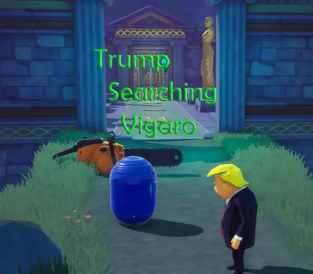 Trump Searching Vigaro — Steam, Standard