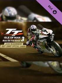 TT Isle Of Man 3 - John McGuinness 100th Start Special Livery — Steam, Standard