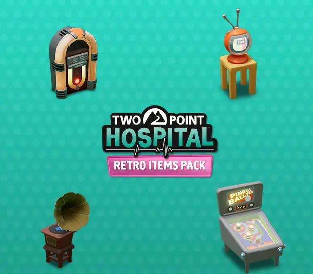 Two Point Hospital - Retro Items Pack DLC — Steam, Standard