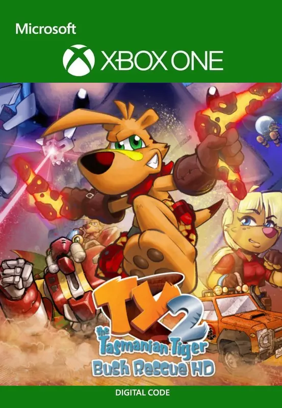 TY the Tasmanian Tiger 2: Bush Rescue HD — Xbox Live, Standard