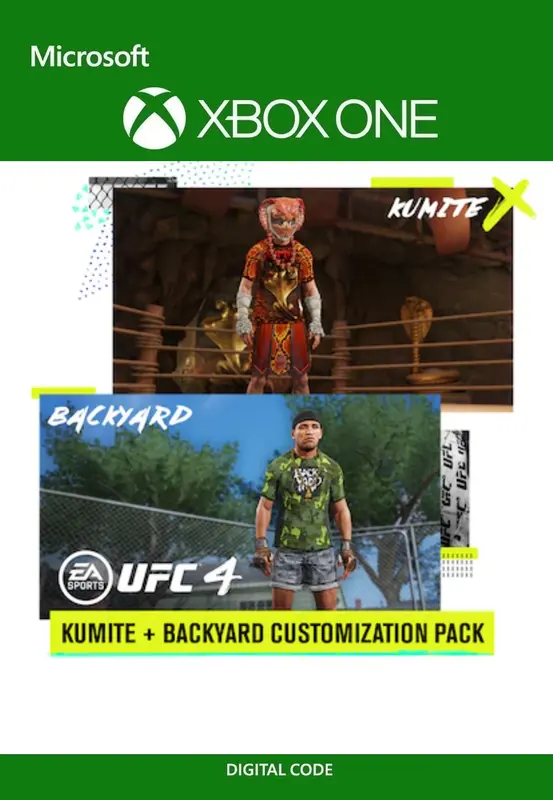 UFC 4 - Backyard & Kumite Customization Packs (DLC) — Xbox Live, Standard