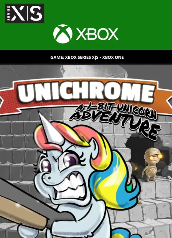 Unichrome: A 1-Bit Unicorn Adventure — Xbox Live, Standard