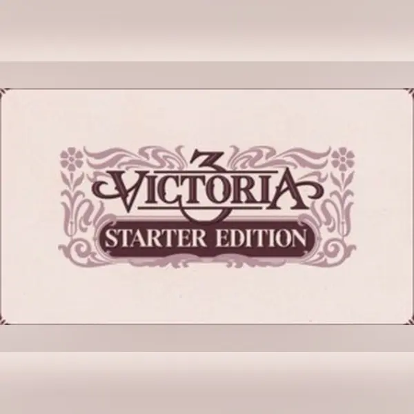 Victoria 3 Starter Edition — Steam, Standard