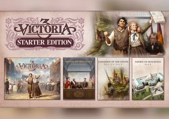 Victoria 3 Starter Edition — Steam, Starter
