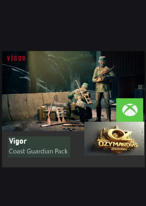 Vigor - Coast Guardian Pack (DLC) — Xbox Live, Standard