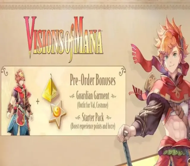 Visions of Mana - Bonus DLC — PlayStation 5, Standard