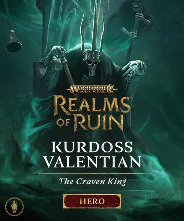 Warhammer Age of Sigmar: Realms of Ruin - Kurdoss Valentian, The Craven King (DLC) — Steam, Standard