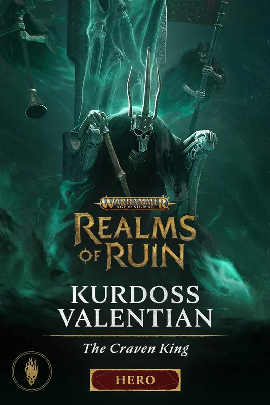 Warhammer Age of Sigmar: Realms of Ruin - Kurdoss Valentian, The Craven King (DLC) — Xbox Series X|S, Standard