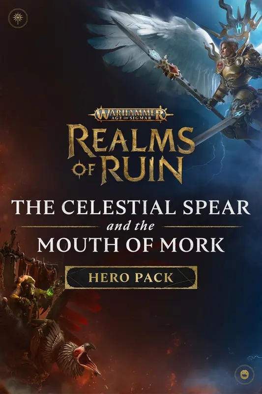 Warhammer Age of Sigmar: Realms of Ruin - The Celestial Spear and Mouth of Mork Hero Pack (DLC) — PlayStation 5, Standard