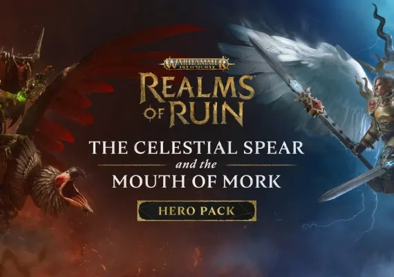 Warhammer Age of Sigmar: Realms of Ruin - The Celestial Spear and Mouth of Mork Hero Pack DLC EN — PlayStation 5, Standard