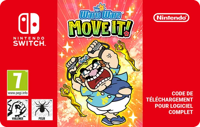 WarioWare: Move It! — Nintendo Switch, Standard